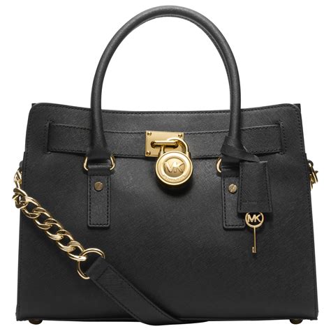 michael kors handbag hamilton east west satchel|Michael Kors opened satchel purse.